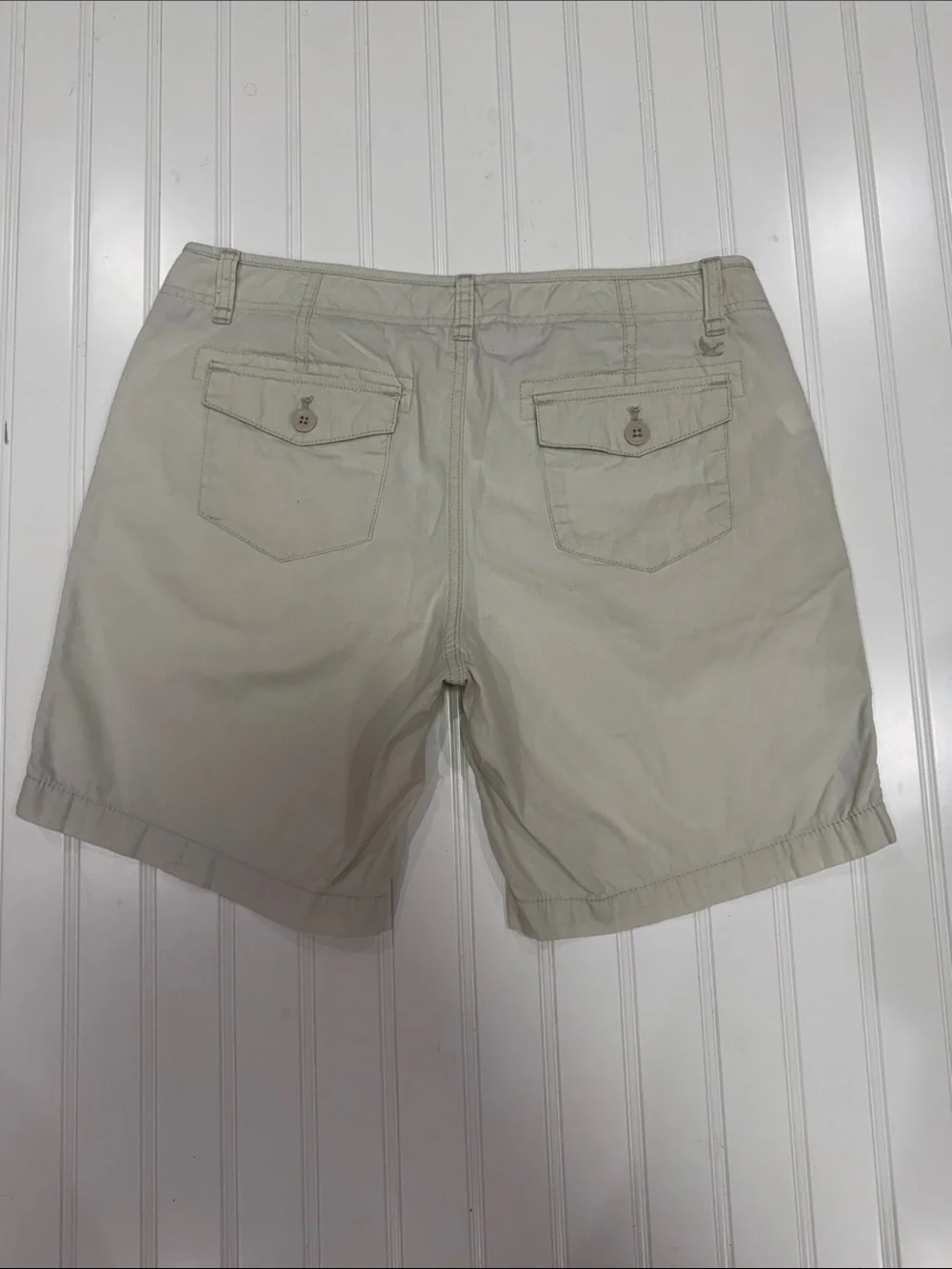 Eddie Bauer Women’s Khaki Chino Shorts Petite 6 Casual Hiking Size 6P